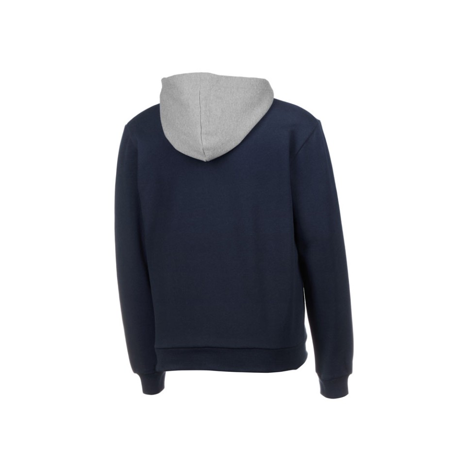 Толстовка с капюшоном "Amsterdam" мужская, темно-синий/серый меланж