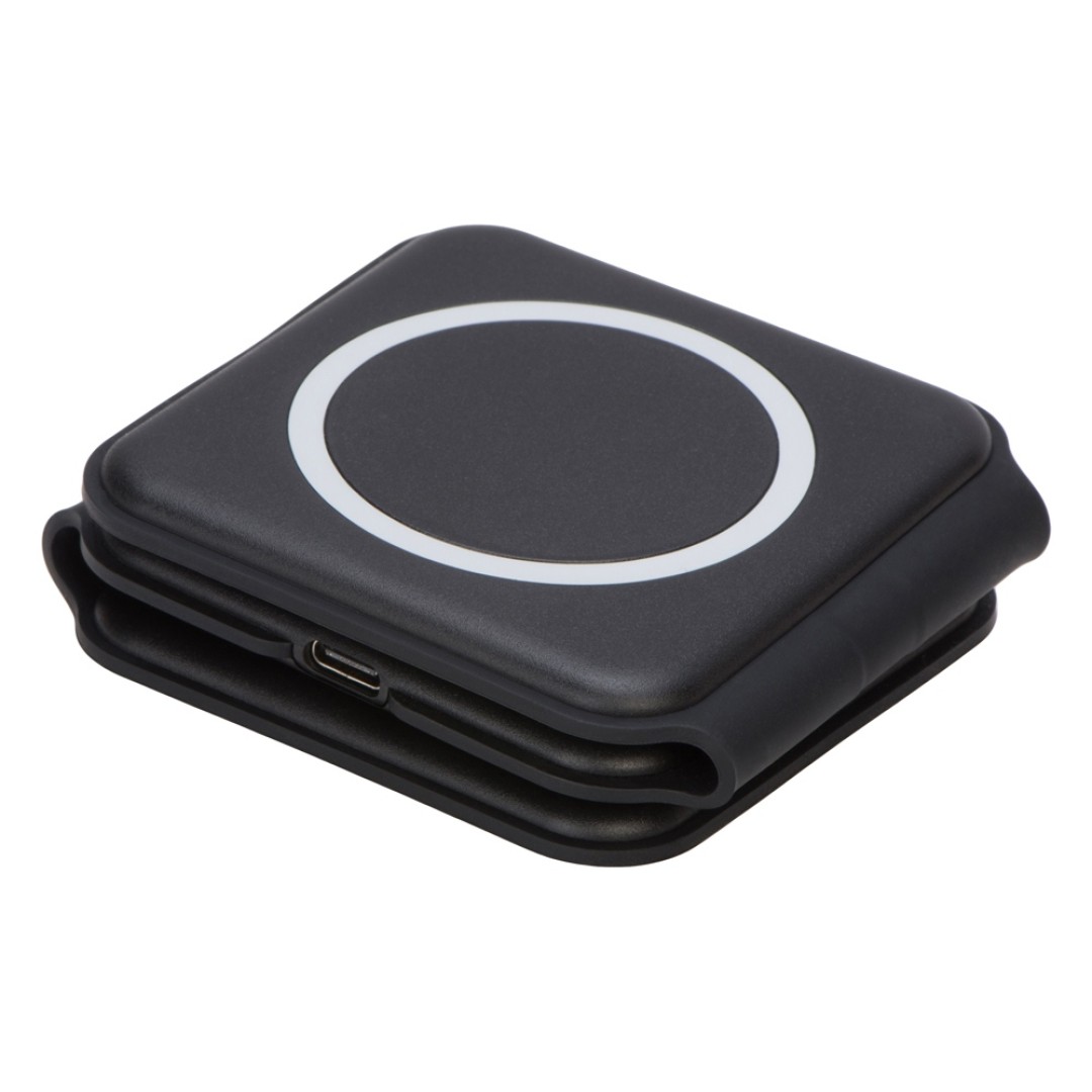 Беспроводное зарядное устройство 3-в-1 «Road», 15 Вт, черный