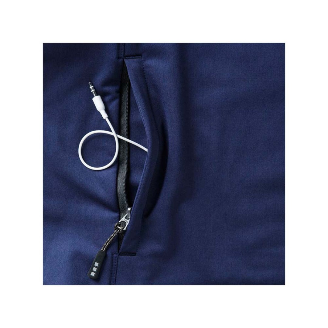 Куртка флисовая "Mani" мужская, темно-синий