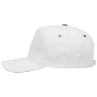 Бейсболка "New York" 5-ти панельная, белый