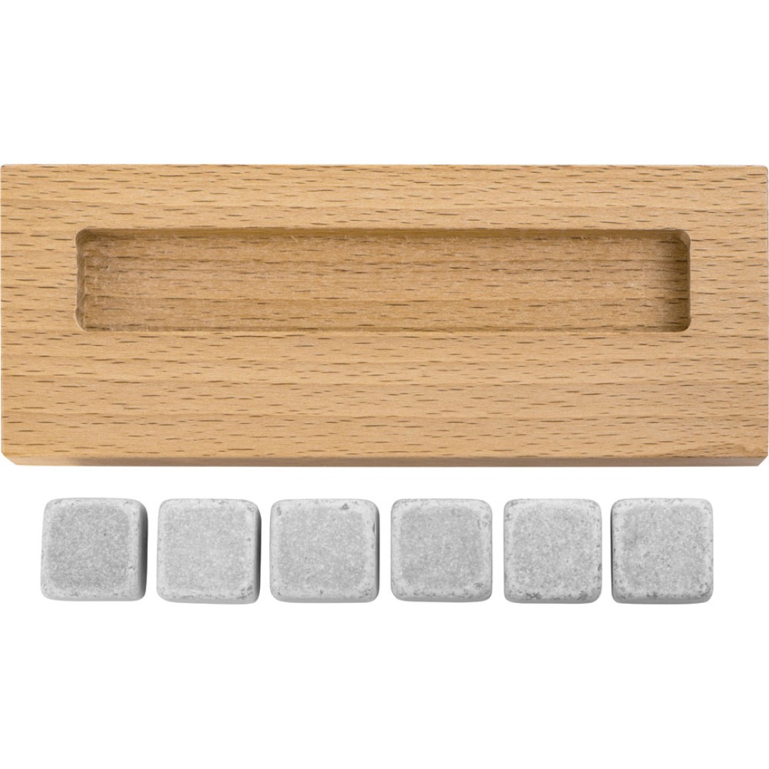 Камни для виски на подставке "Highland"