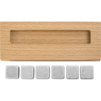 Камни для виски на подставке "Highland"