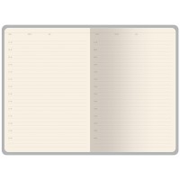 Ежедневник недатированный с магнитным клапаном А5 "Venezia", черный