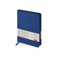 Ежедневник недатированный А6+ "Megapolis Color", синий