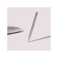 Ручка "Firenze" шариковая автоматическая, серебристая