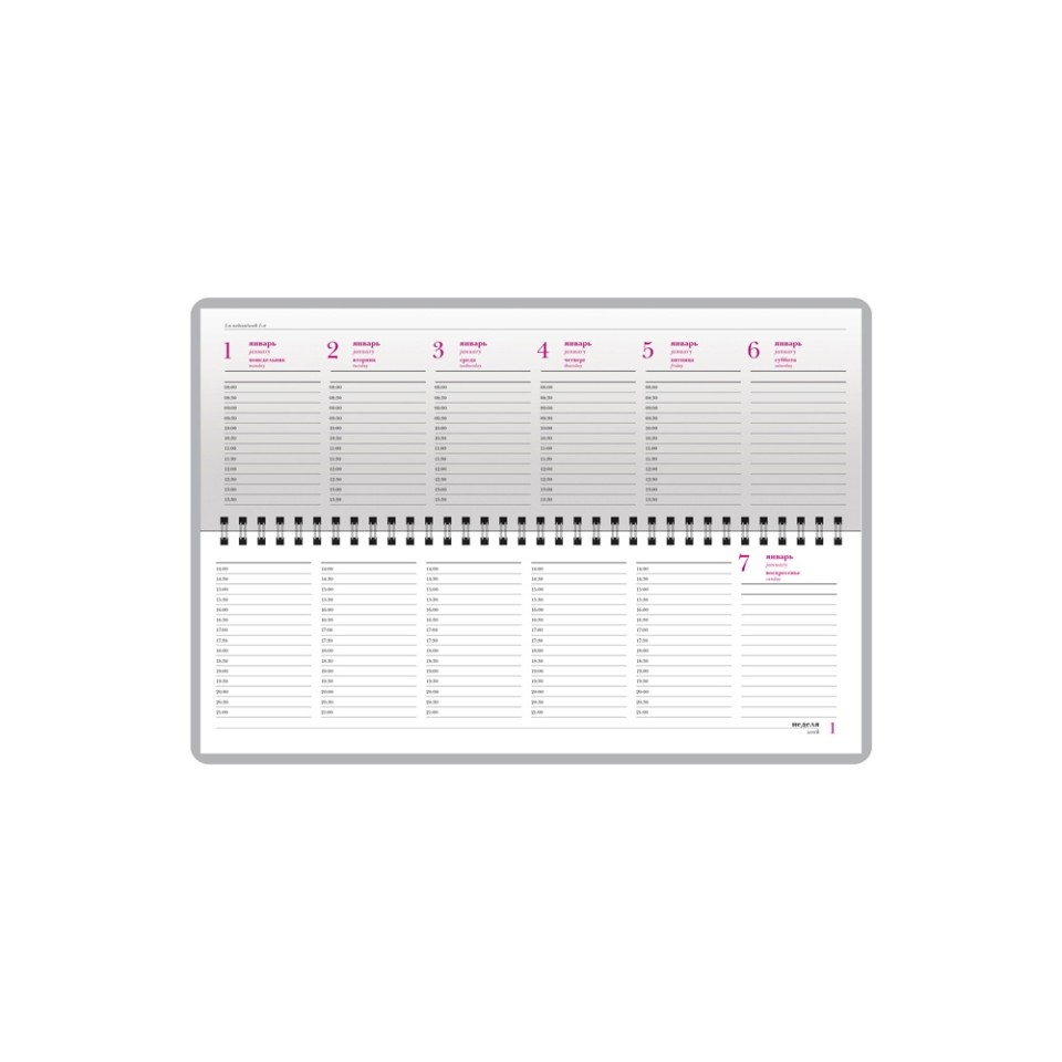 Планинг ГР. датированный «Sidney Nebraska» 2026, черный