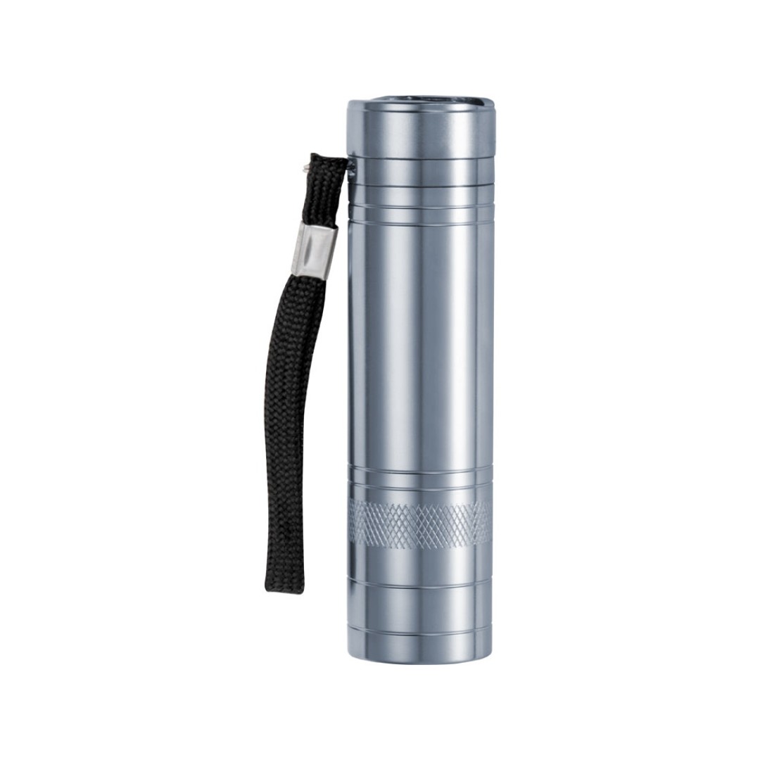 Фонарь с открывалкой "Yok", серебристый