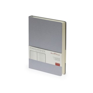 Ежедневник недатированный А5 «Megapolis», серебристый
