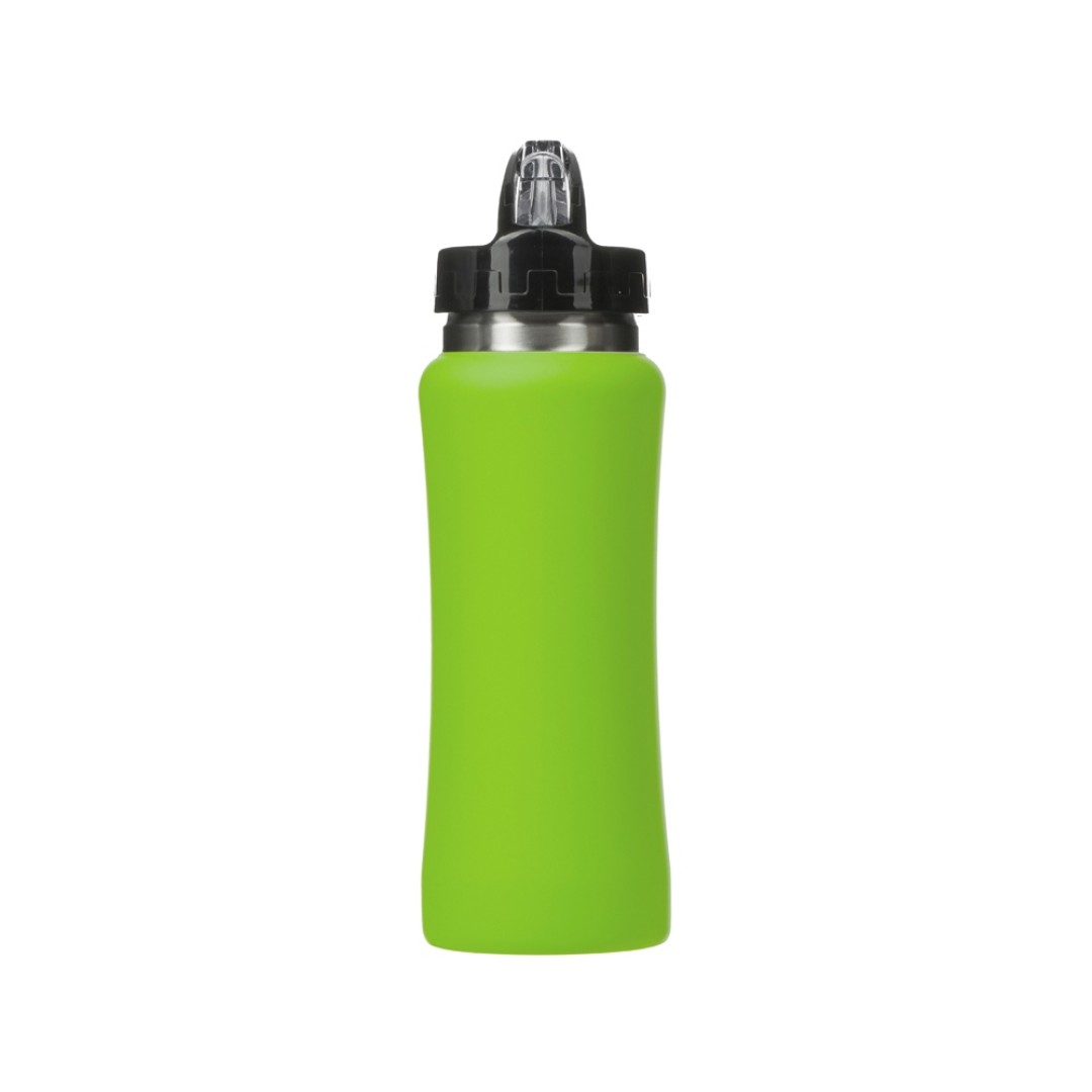 Бутылка для воды "Bottle C1", сталь, soft touch, 600 мл, зеленое яблоко