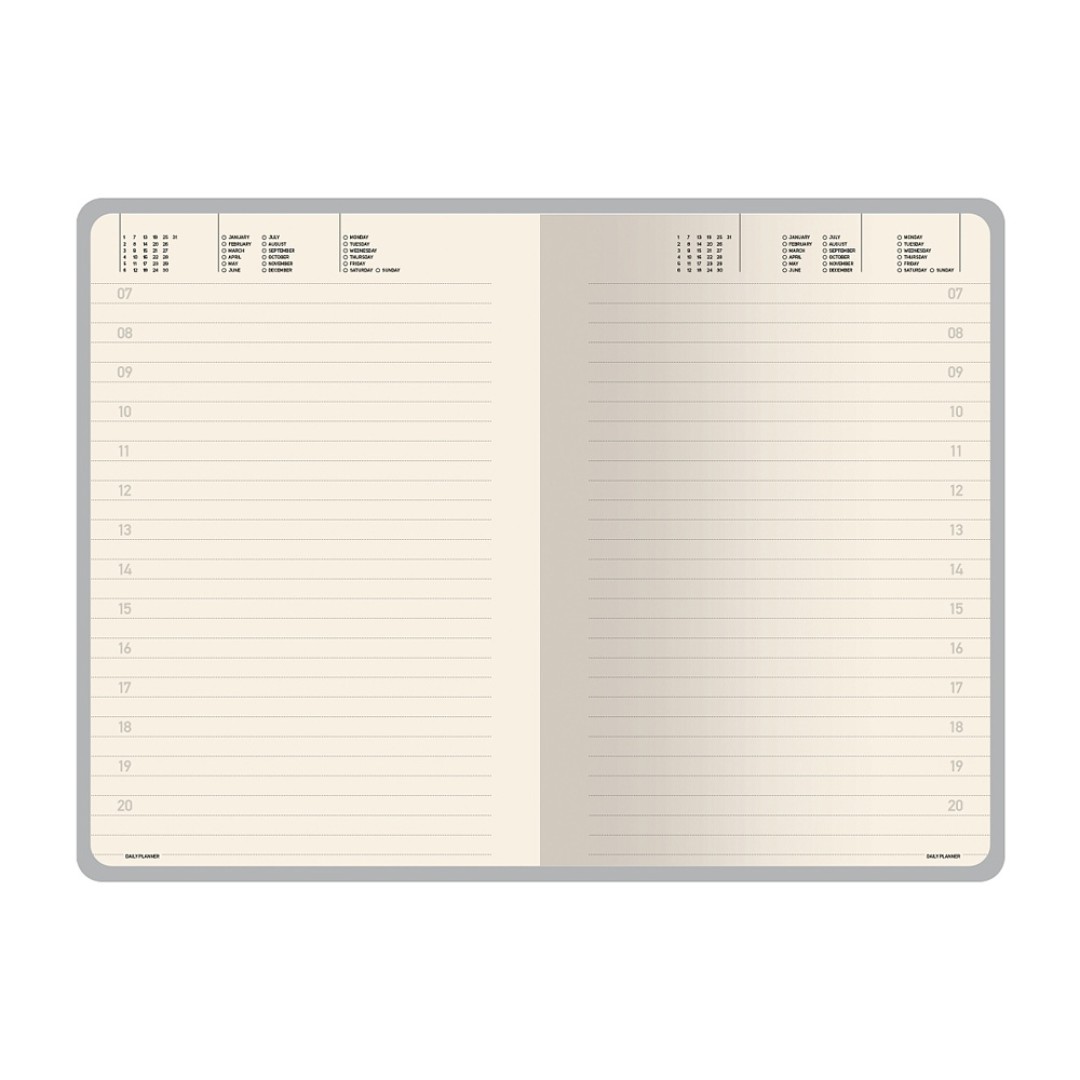 Ежедневник недатированный А5 "Vincent", красный