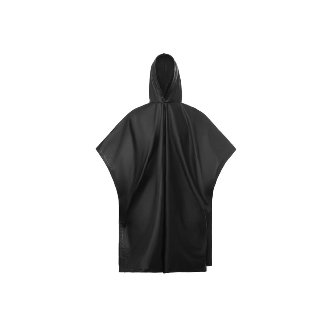 Пончо «Hawaii» c чехлом унисекс, черный
