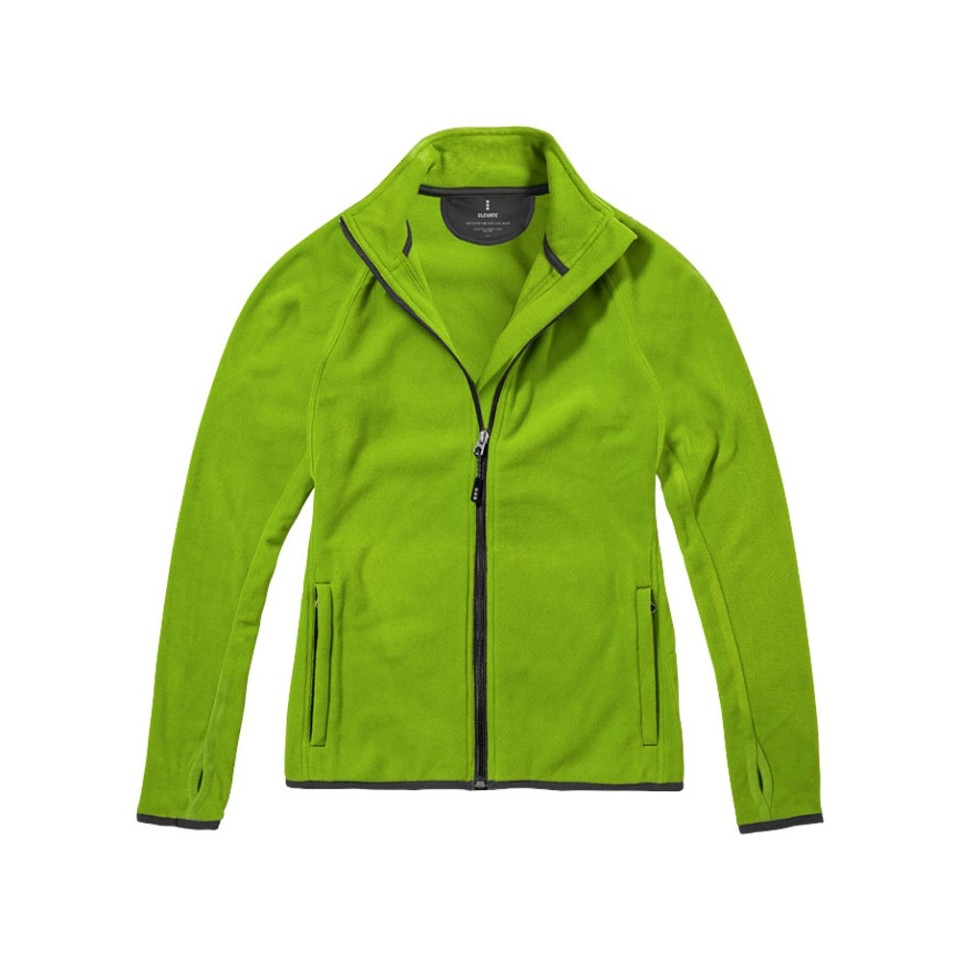 Куртка флисовая "Brossard" женская, зеленое яблоко