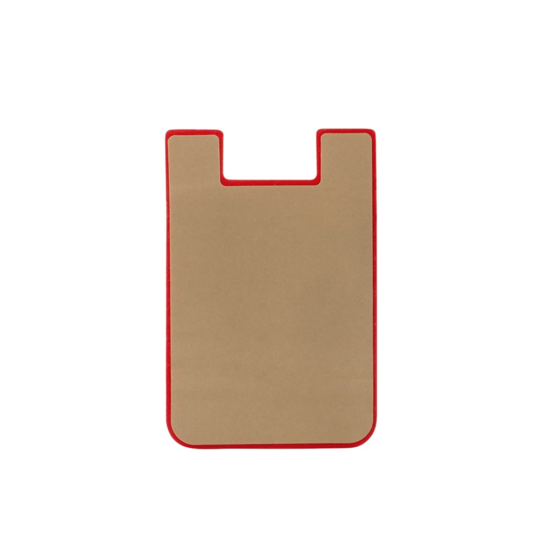 Картхолдер с креплением на телефон «Gummy», красный