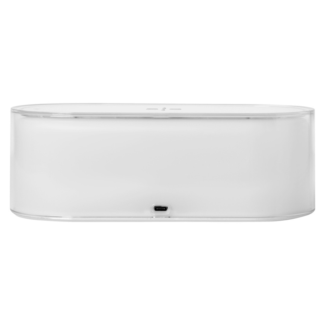 Ночник с беспроводной зарядкой и RGB подсветкой "Miracle", 15 Вт, белый (Р)