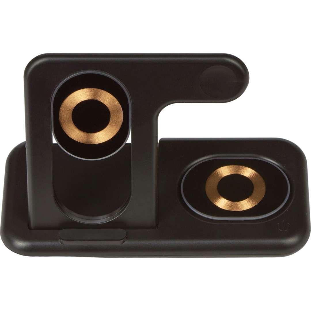 Беспроводная зарядная станция 3-в-1 «MajestIQ», 15 Вт (Р)