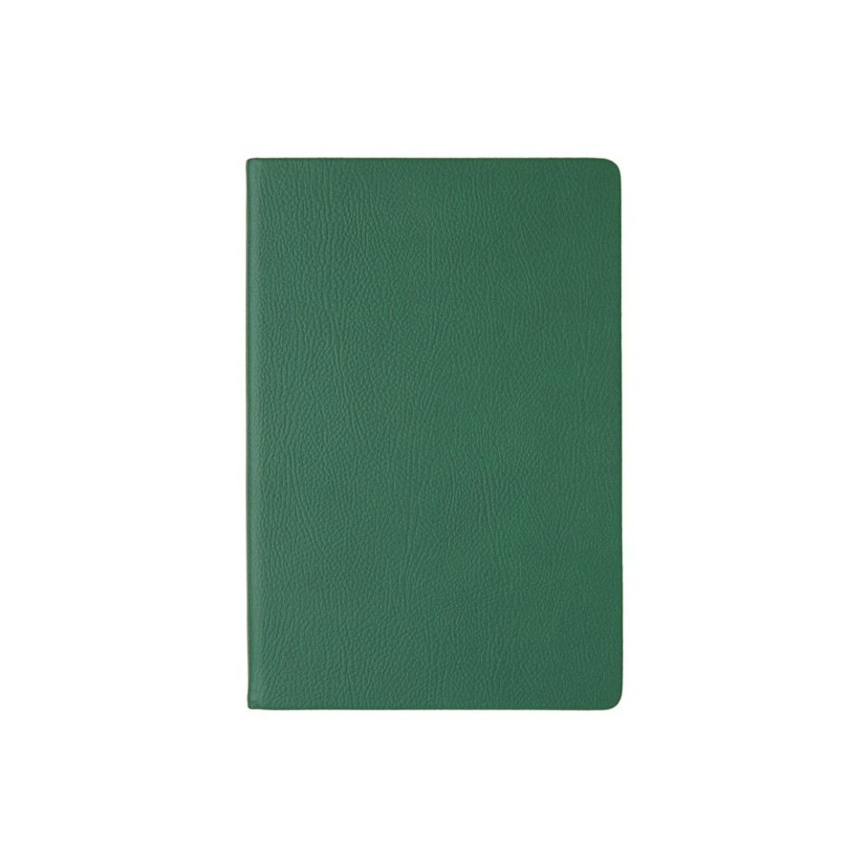 Ежедневник недатированный А5 "Megapolis Nappa", зеленый