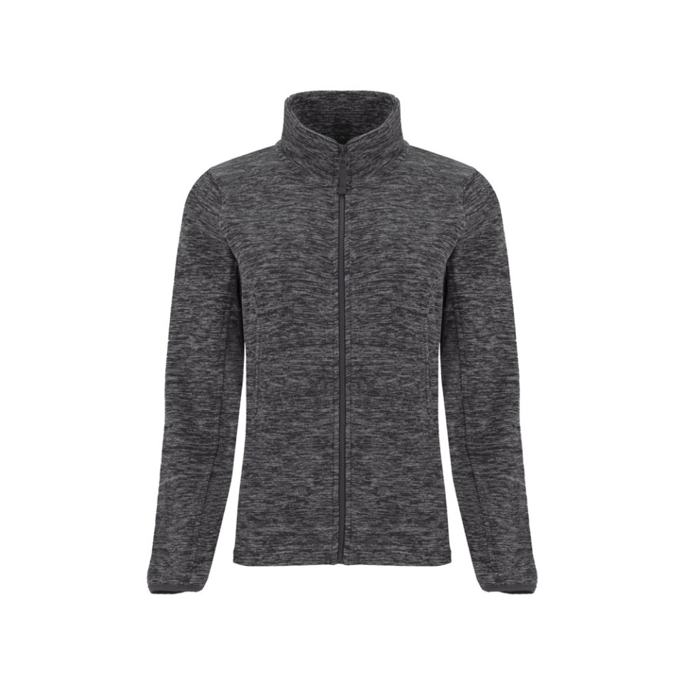 Куртка флисовая "Artic", женская, черный меланж