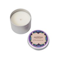 Набор: платок «Каменный цветок» и свеча «Утонченность»