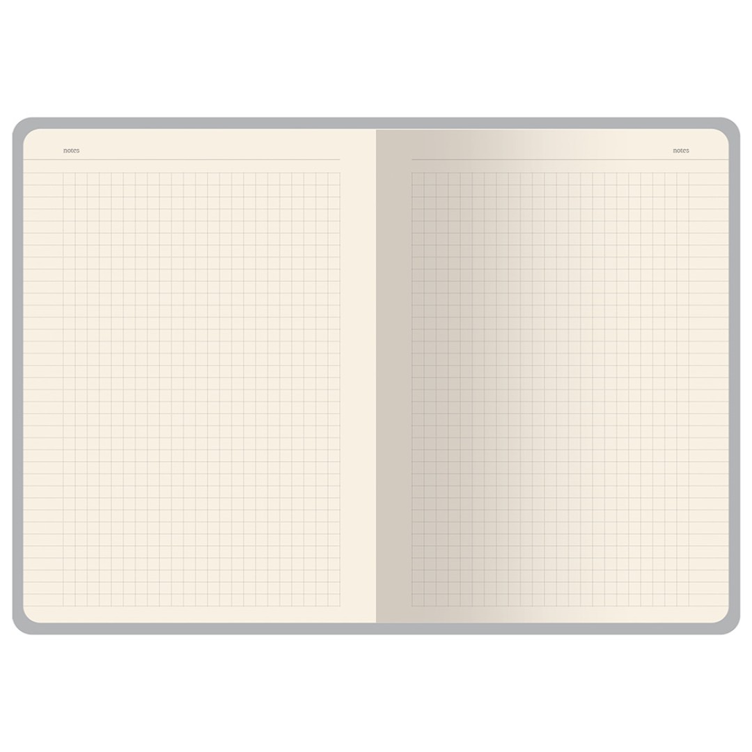 Бизнес-тетрадь А5 "Pragmatic Contrast", 40 листов в клетку, морская волна с черным срезом