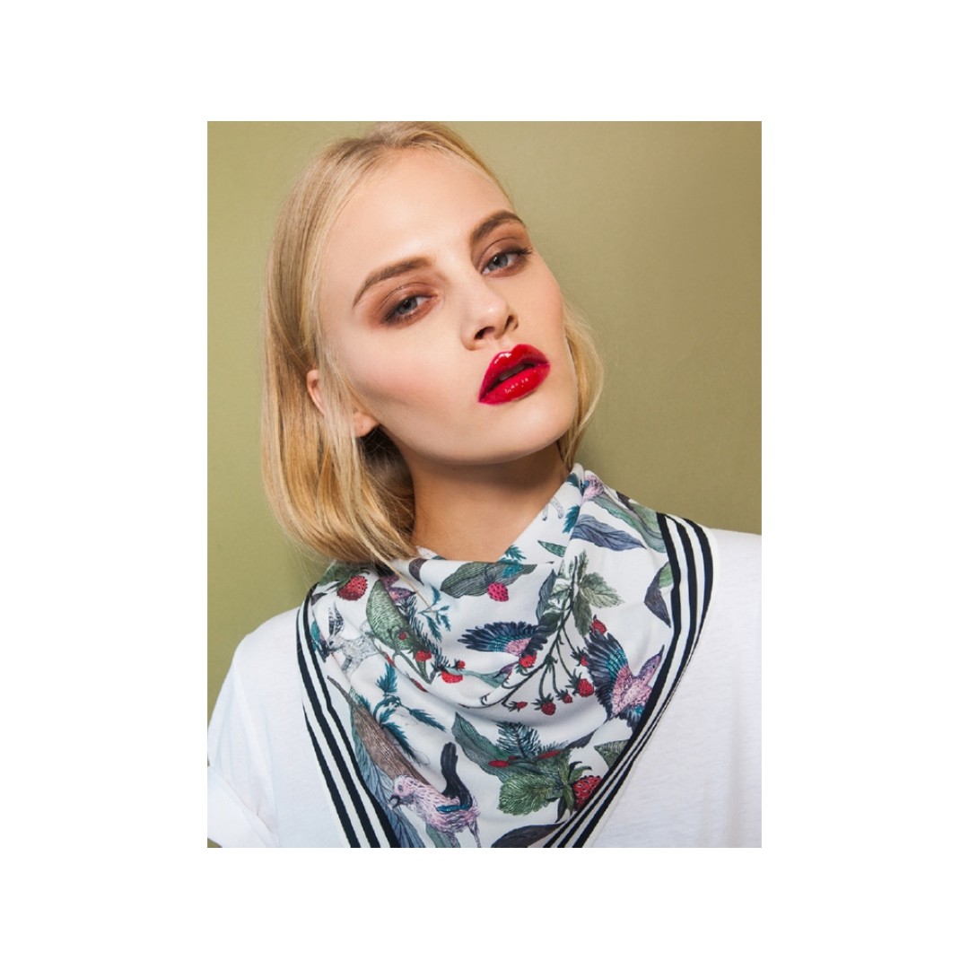 Платок «Фазаны». Varvara