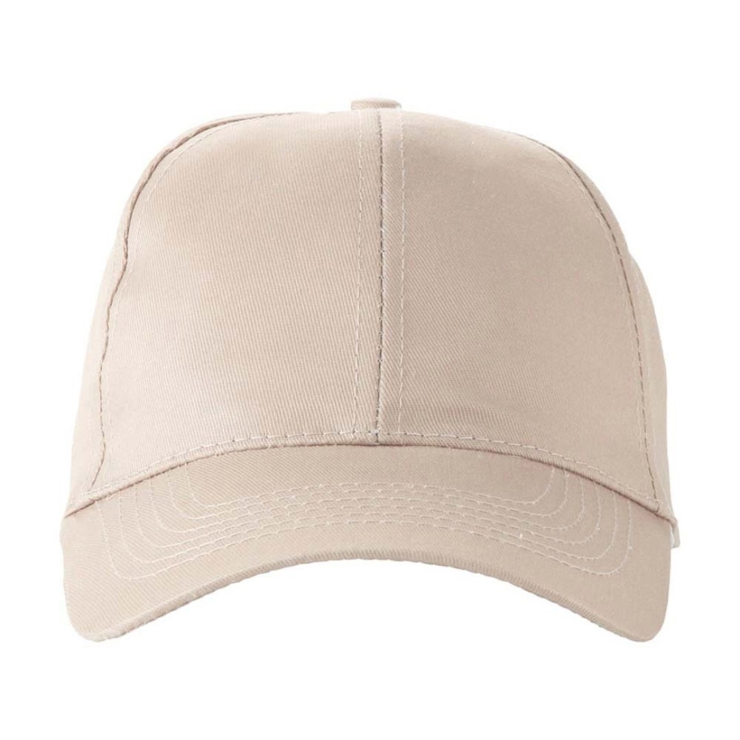 Бейсболка "Detroit" 6-ти панельная, натуральный