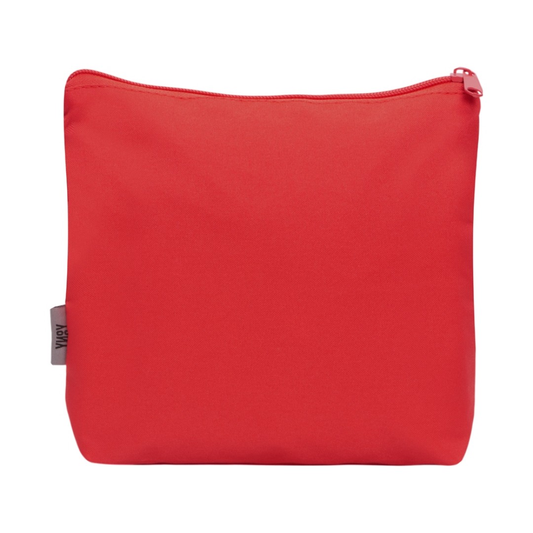 Косметичка из полиэстера 300D с подкладкой "Amalia", красный