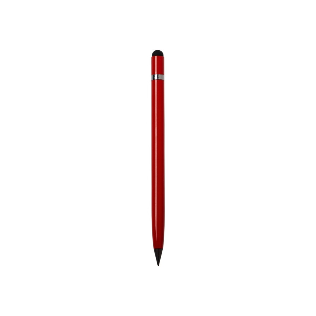 Вечный карандаш "Eternal" со стилусом и ластиком, красный