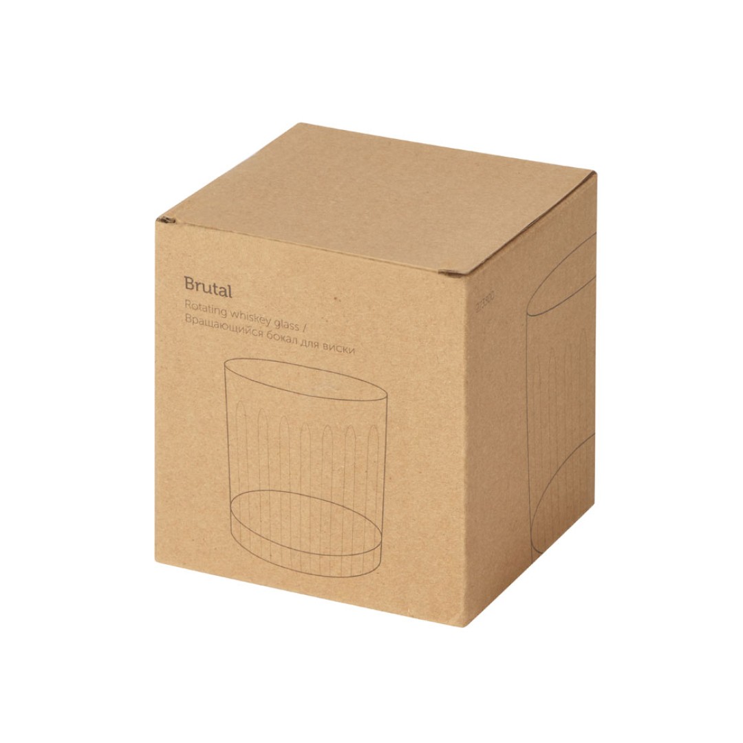 Вращающийся бокал для виски "Brutal"