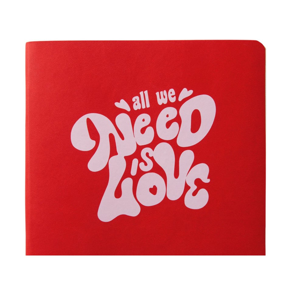 ЕЖЕДНЕВНИК недатированный А5- "MEGAPOLIS FLEX QUATTRO" (КРАСНЫЙ) с УФ-печатью