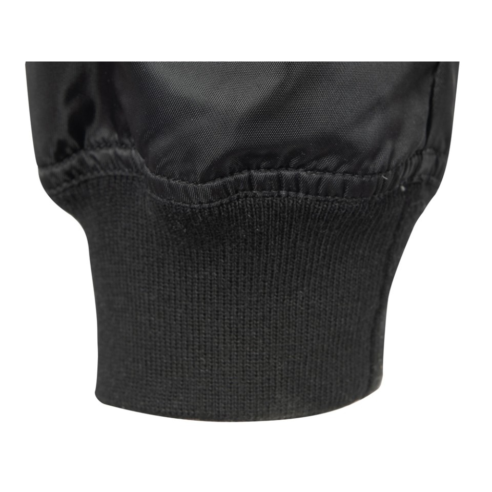 Куртка бомбер «Antwerpen» унисекс, черный