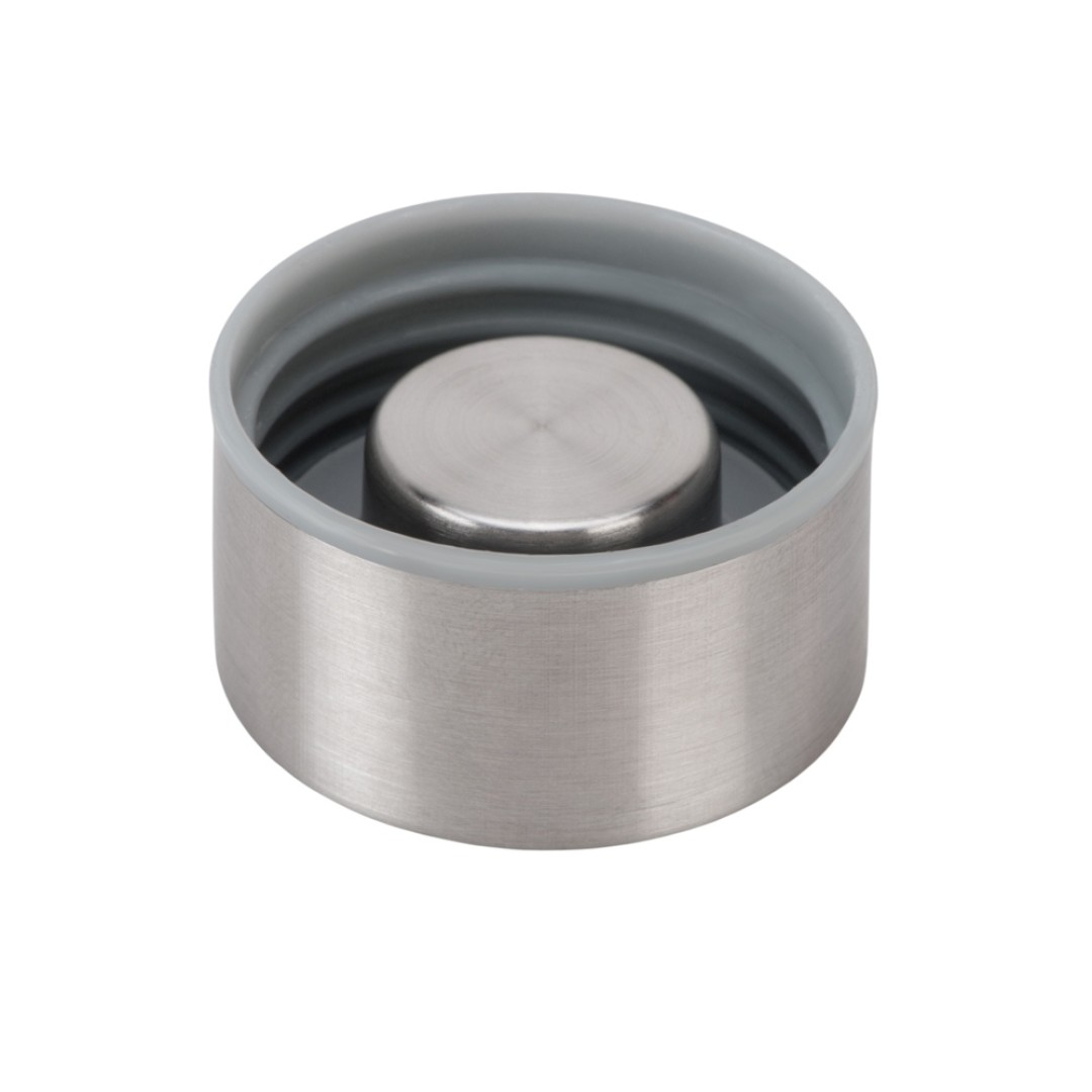 Стальная бутылка "Rely", 650 мл, антрацит