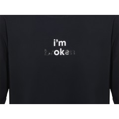 Футболка оверсайз «Vienna» унисекс , черный с нанесением Трафарет Скульптура 2 цвета