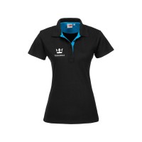 Рубашка поло "Solo" женская, аква