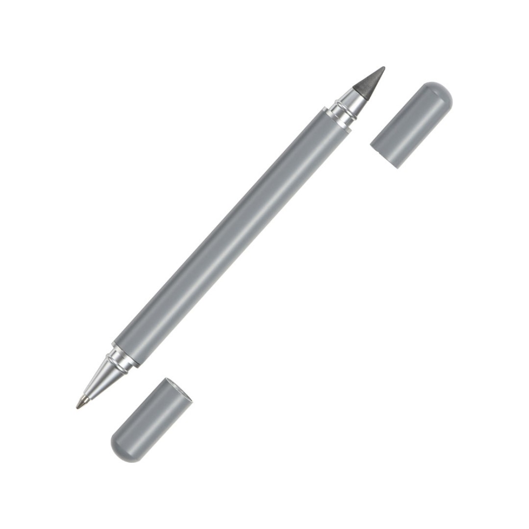 Металлическая ручка и вечный карандаш "Van Gogh", серый (Р)