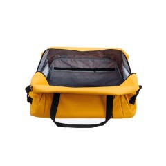 Сумка дорожная TORBER MOBI, желтая, полиэстер 900D с PU покрытием, 65 х 37 х 34 см