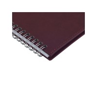 Планинг датированный «Velvet» 2026, бордовый