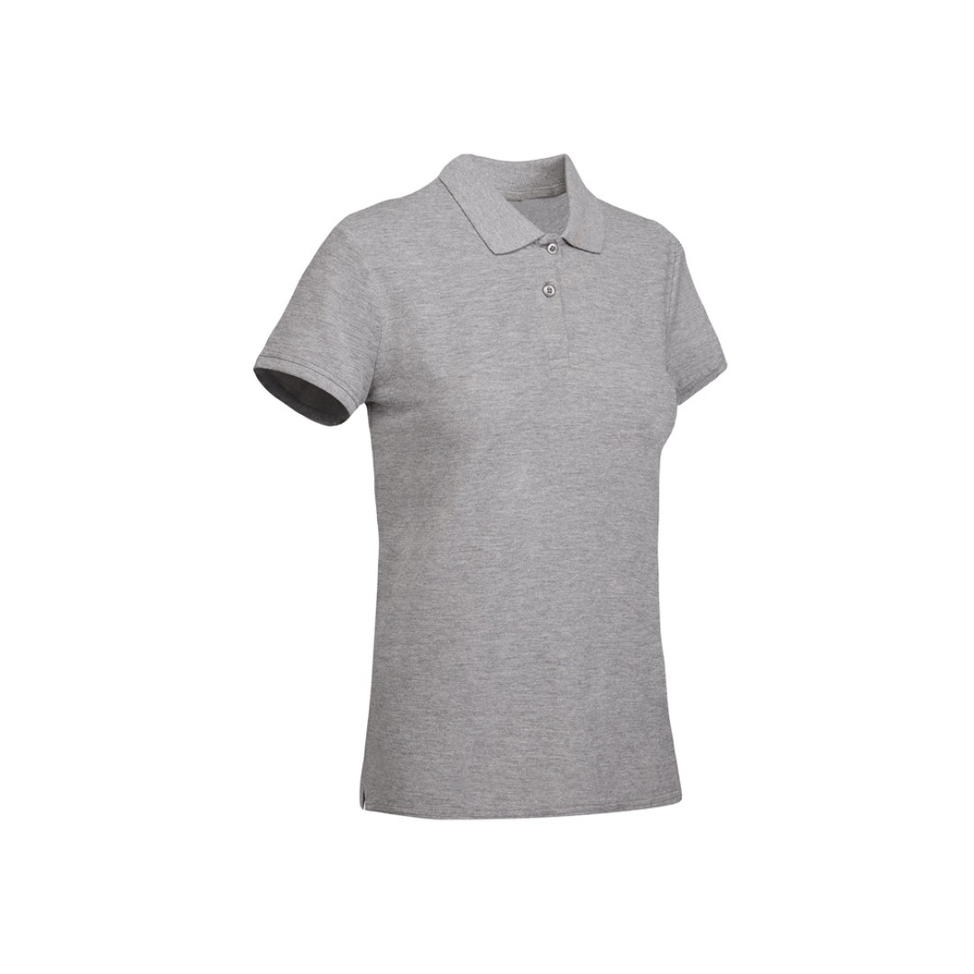 Рубашка поло "Prince" женская, серый меланж