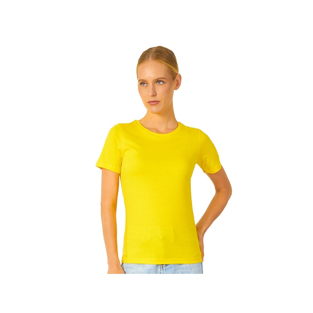 Футболка "Heavy Super Club" женская, желтый