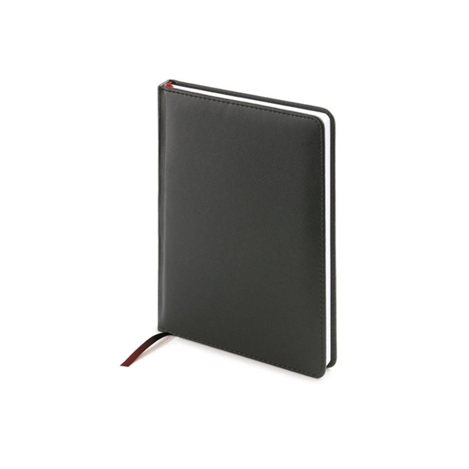 Ежедневник А5 недатированный «Leader», черный