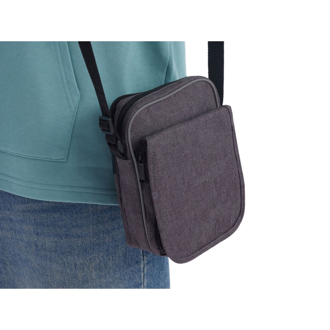 Сумка Camo со светоотражающим дизайном на плечо, серый