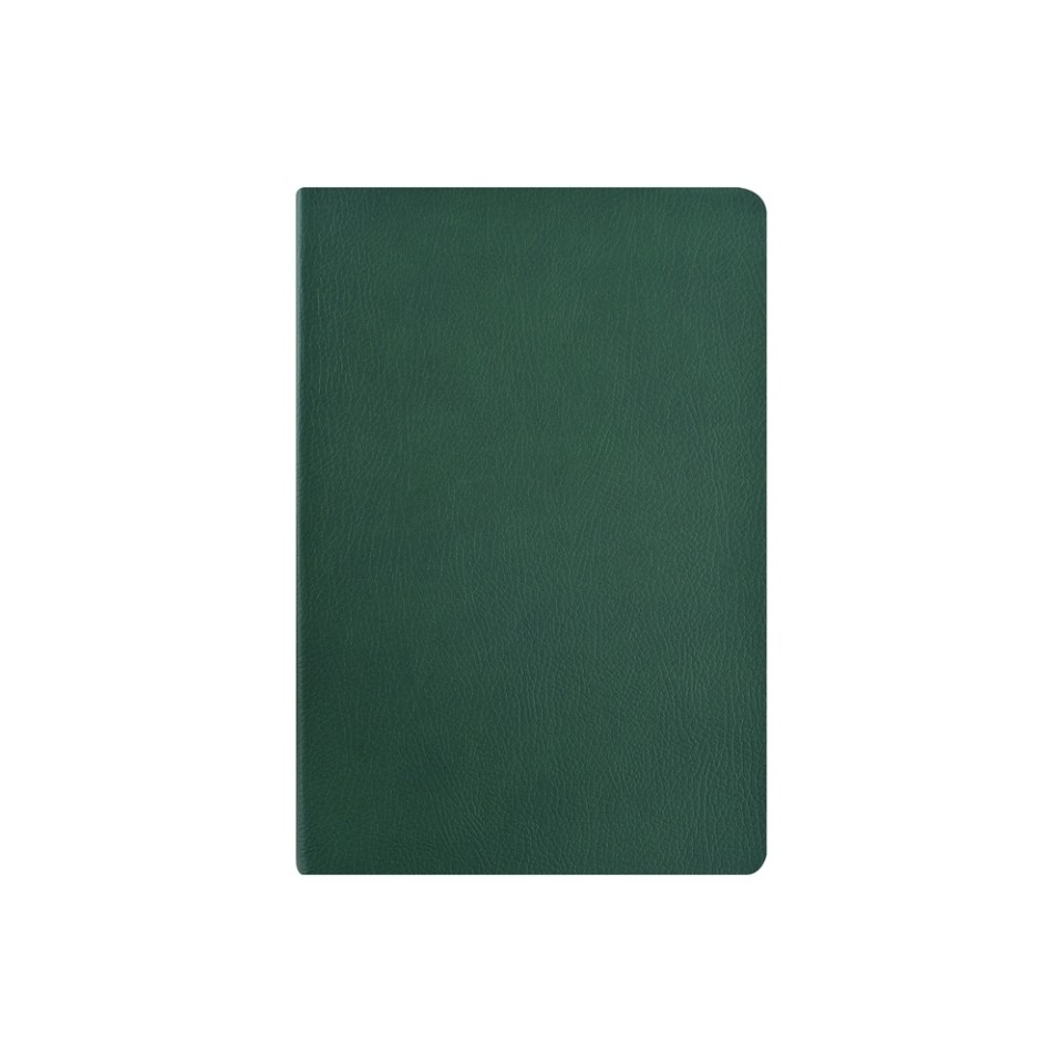 Ежедневник недатированный А5 "Megapolis Nappa Flex", зеленый
