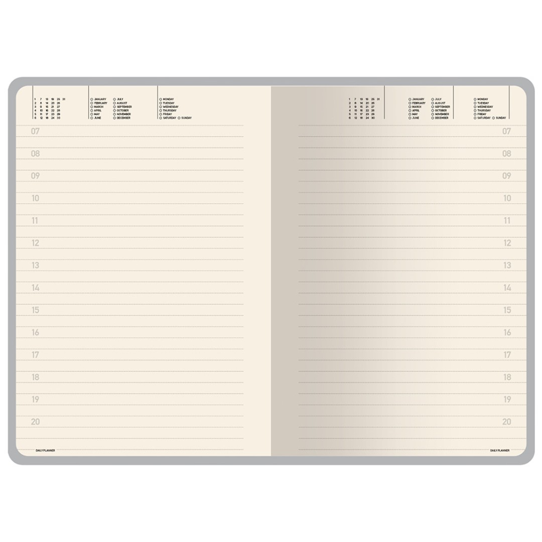 Ежедневник А5 "Megapolis Color New" soft-touch, черный