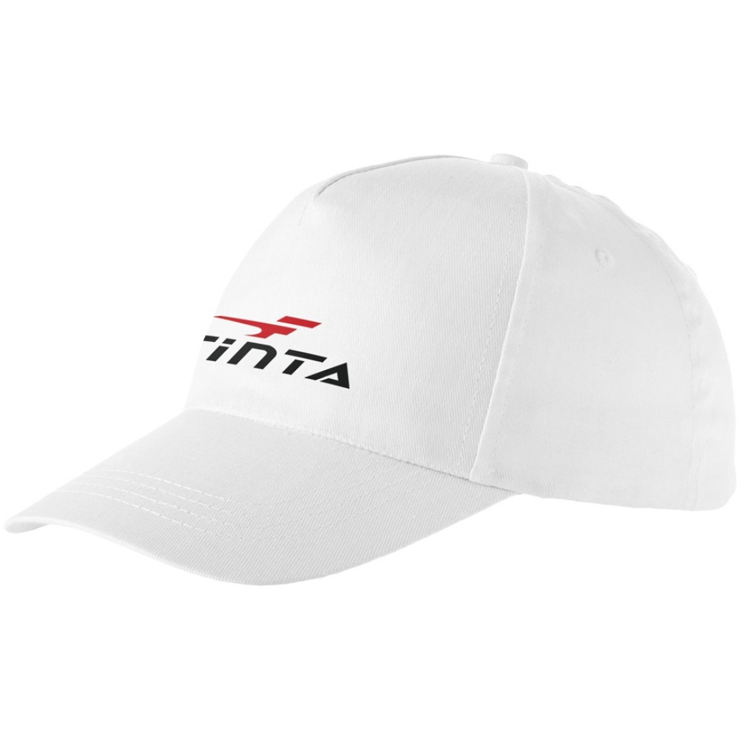 Бейсболка "Memphis" 5-ти панельная, белый