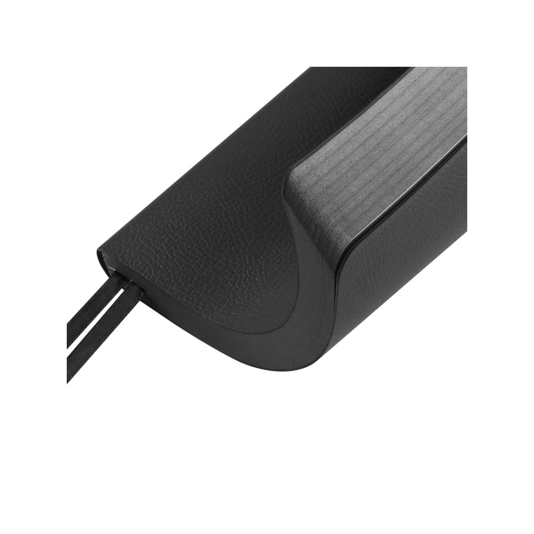 Ежедневник недатированный А5 "Megapolis Nappa Flex", черный