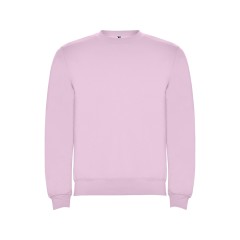 Свитшот с начесом "Clasica" унисекс, светло-розовый