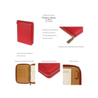 ЕЖЕДНЕВНИК недатированный А5- "RIVIERA. CLASSIC" (КРАСНЫЙ)