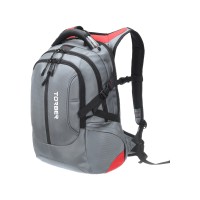 Рюкзак TORBER DRIVE с отделением для ноутбука 15", серый/красный, полиэстер 1680D, 36x17x50 см, 30 л