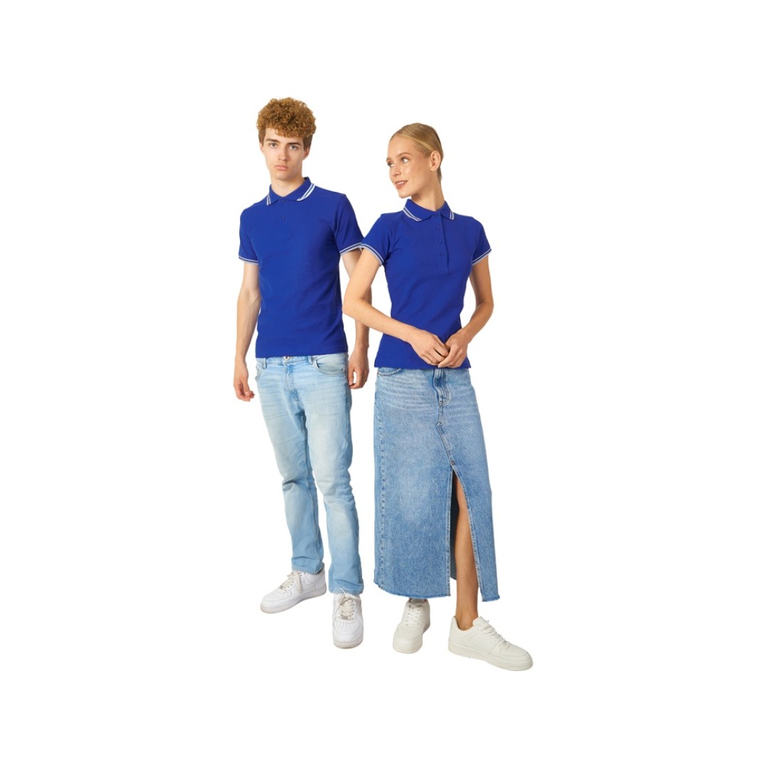 Рубашка поло "Erie" мужская, кл. синий