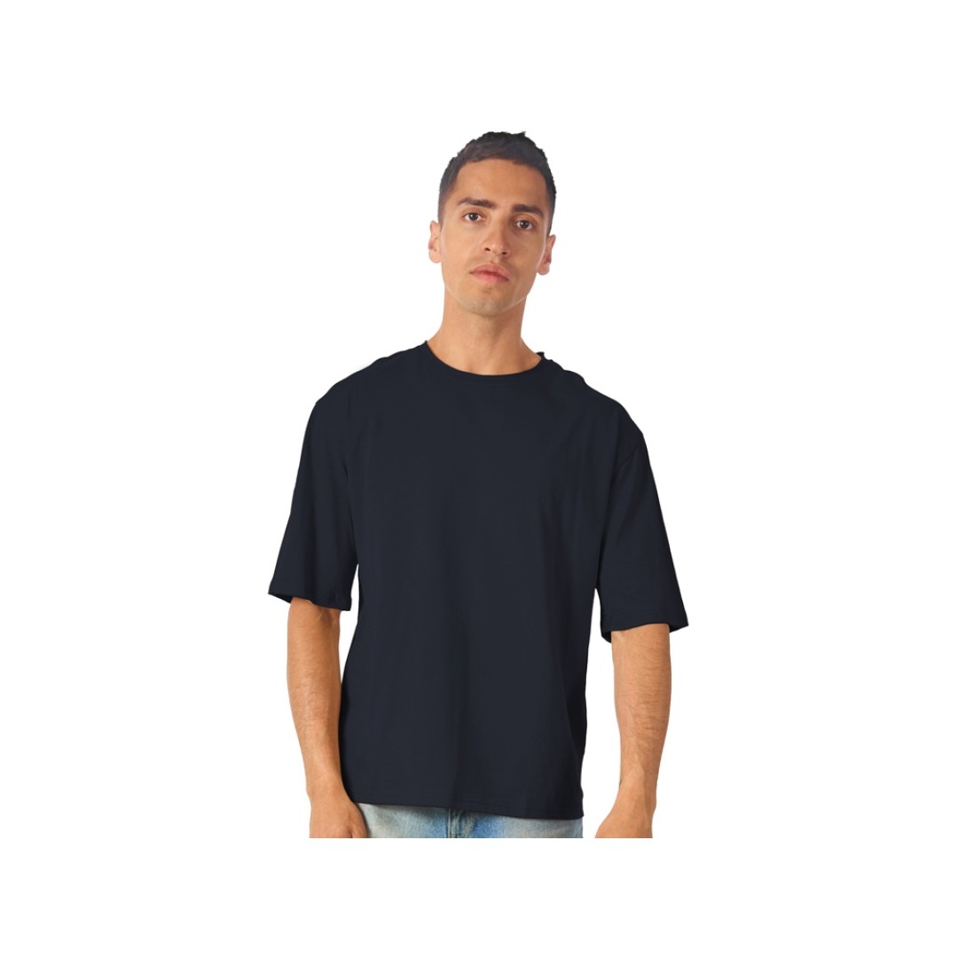 Футболка оверсайз «Liyon» унисекс, темно-синий