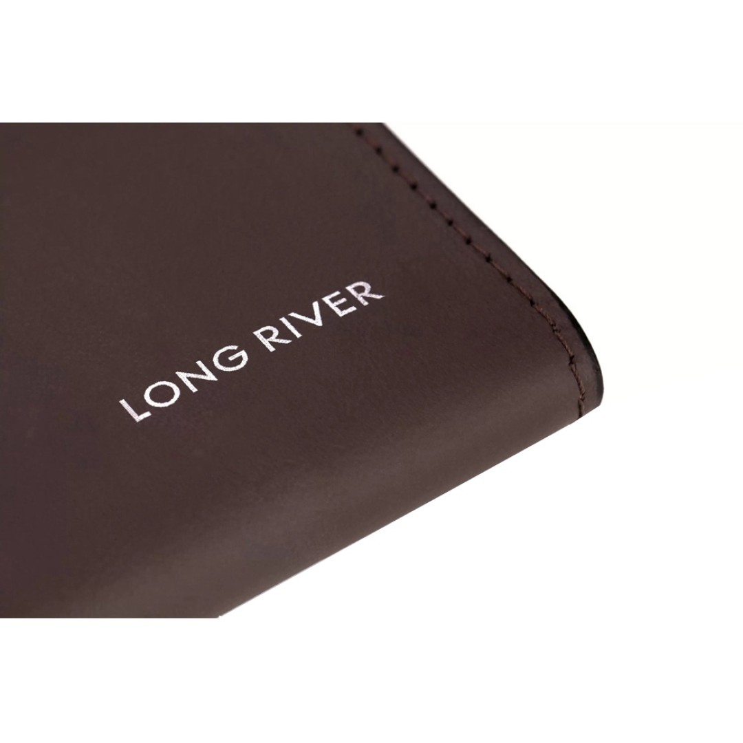Бумажник Клайд, коричневый